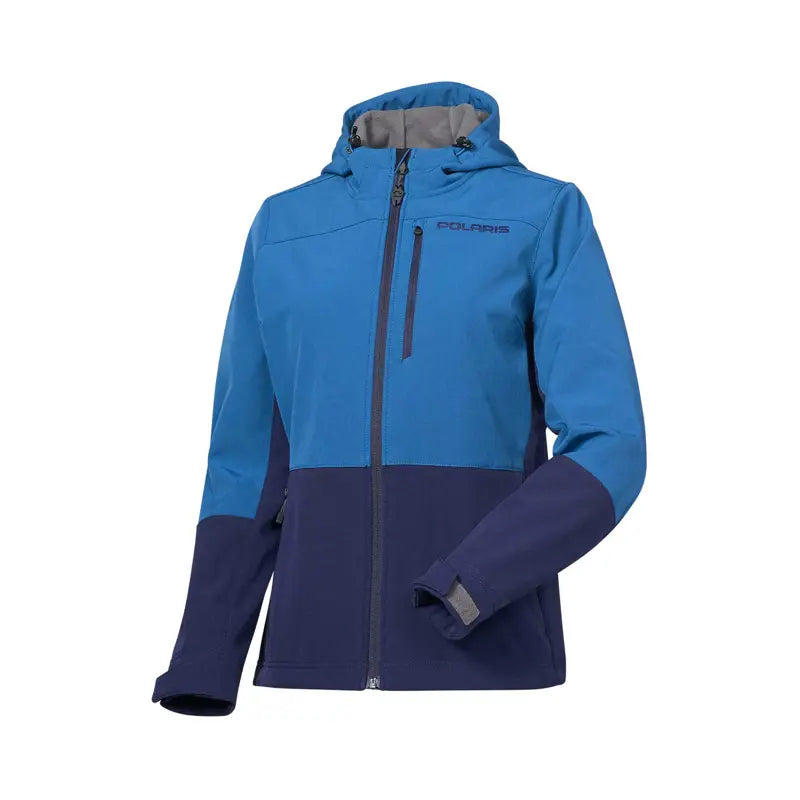 Polaris Women's Softshell Jacket 2.0, Blue | 2865344 Toggled Jacket Drawstring Jacket Belted Jacket