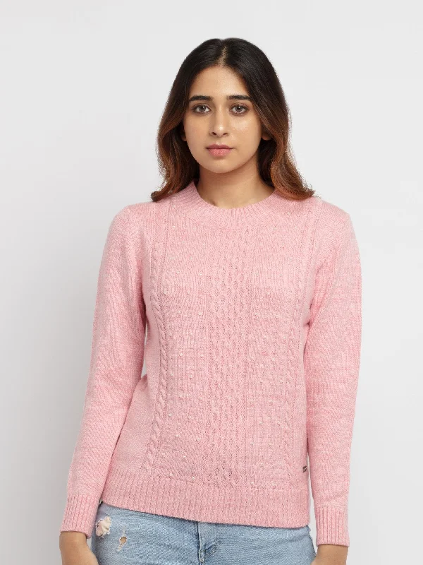 Women's Pearl Embellished Sweater Hooded Caped Shawl Collar