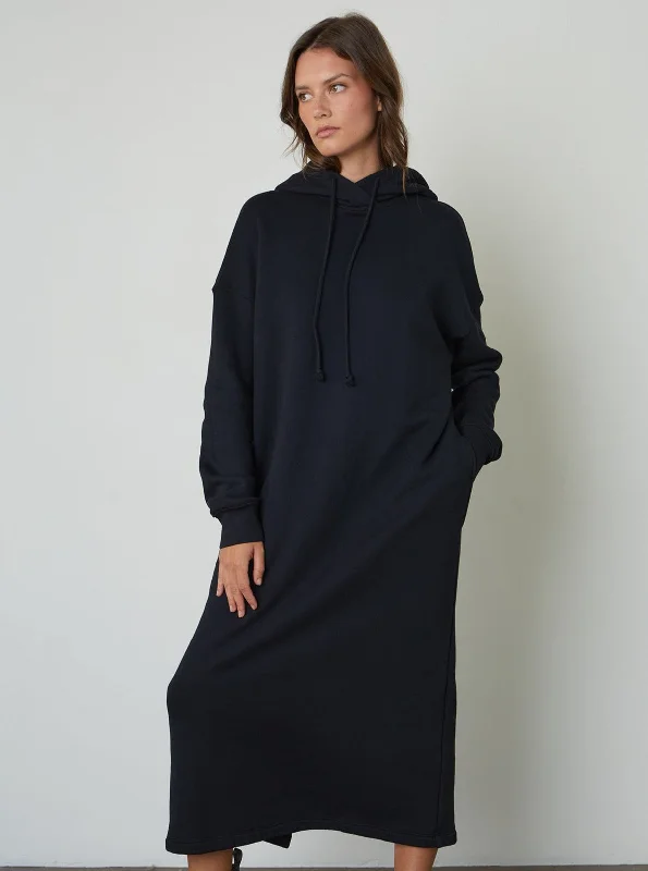 Laurette | Autumn Fleece Sweater Dress Mesh Blend Leather Blend Suede Blend