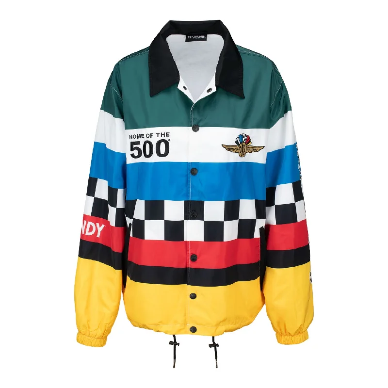 The Wild Collective Coaches Jacket Anorak Shell Jacket Lightweight Jacket