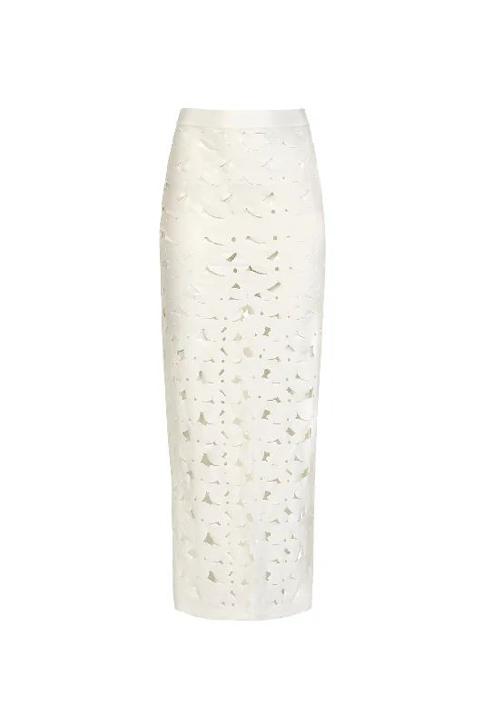 Aether Skirt Ivory modal blend skirt
