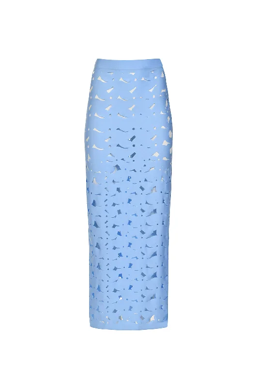Aether Skirt Blue seamless skirt comfort