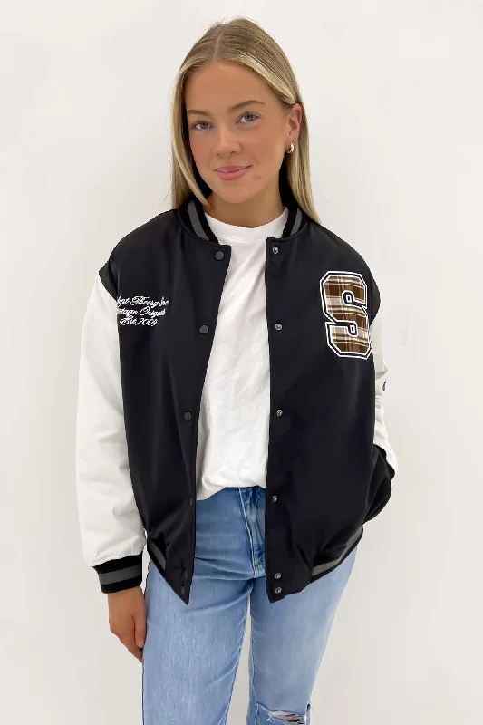 Varsity Jacket Black Denim Jacket Leather Jacket Suede Jacket