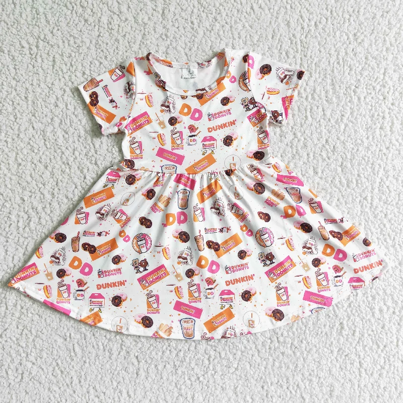 D2-16 Donut Short Sleeve Skirt corduroy skirt cozy