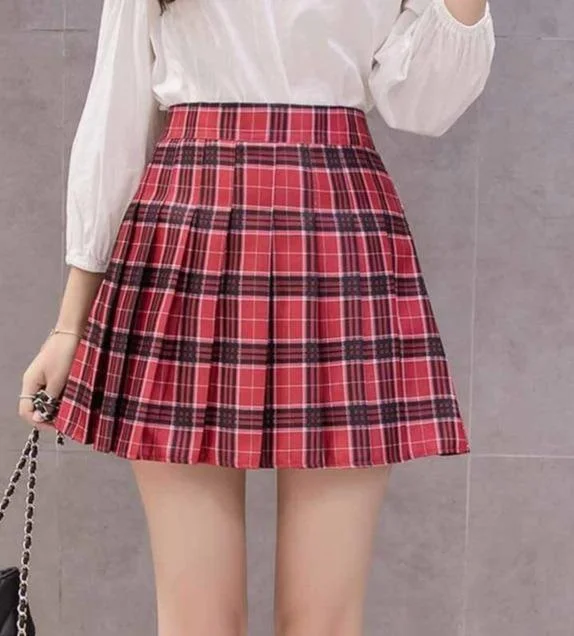 Red plaid