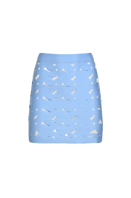 Alhena Skirt Blue spandex blend skirt