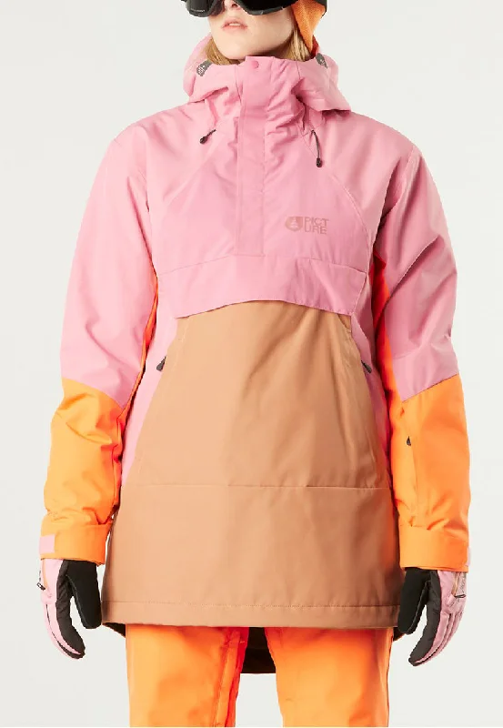 Picture Organic Oroya Jacket Womens Cashmere Rose Oversized Jacket Tailored Jacket Straight Jacket