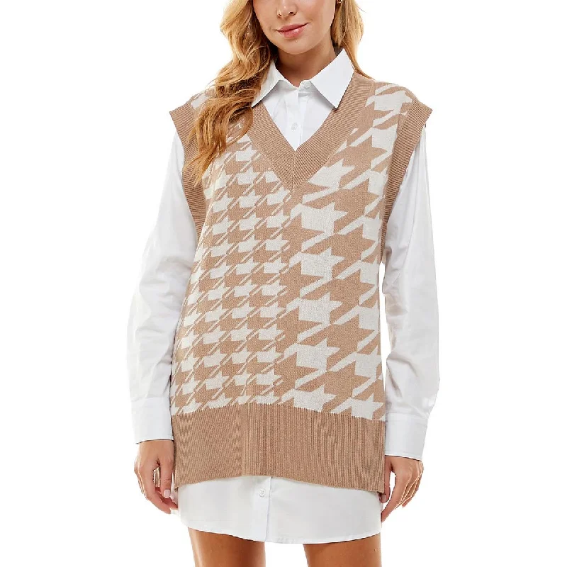 Kingston Grey Womens Juniors Short Sweater Two Piece Dress Stylish Fashionable Trendy