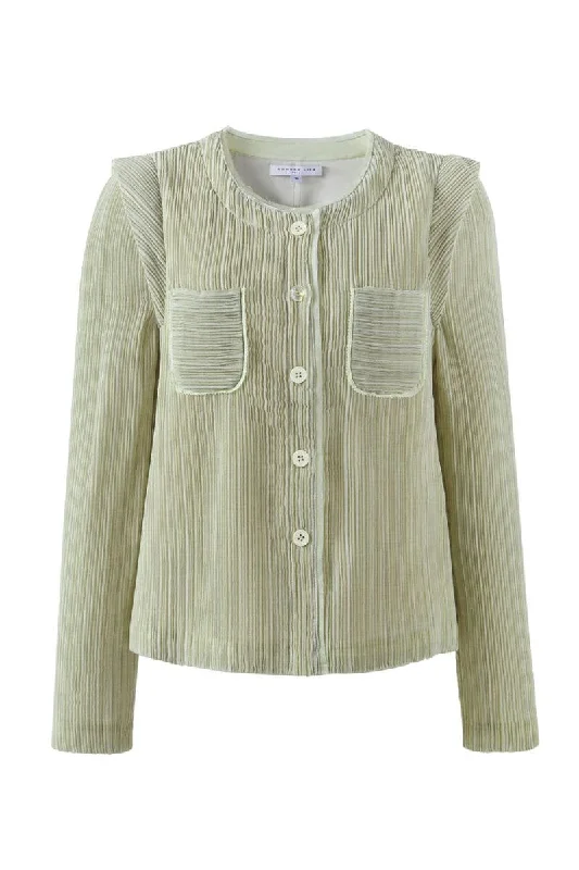NANI GREEN JACKET Oversized Jacket Tailored Jacket Straight Jacket
