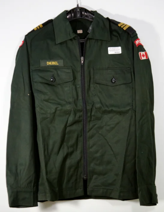 Canadian Army Cadet Work Jacket Denim Jacket Leather Jacket Suede Jacket