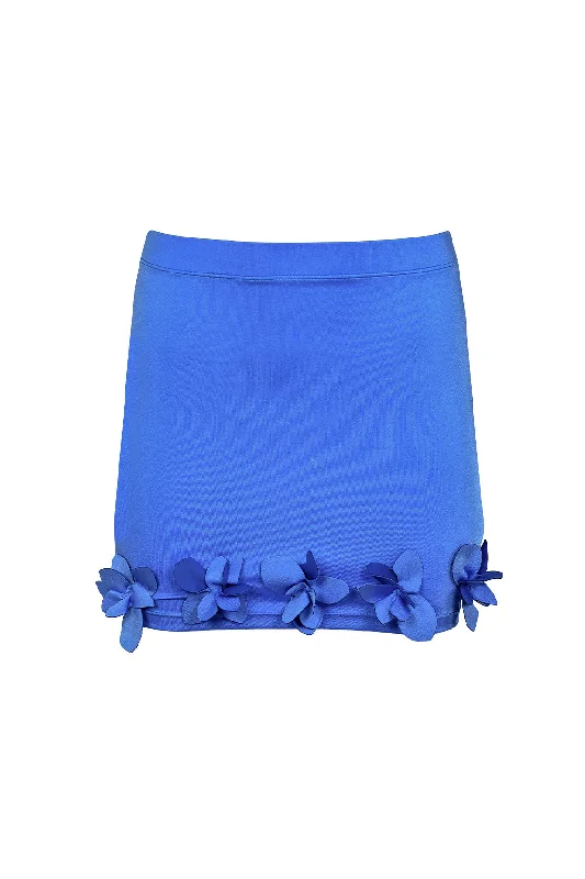 The Blue Enigma Skirt low waist skirt