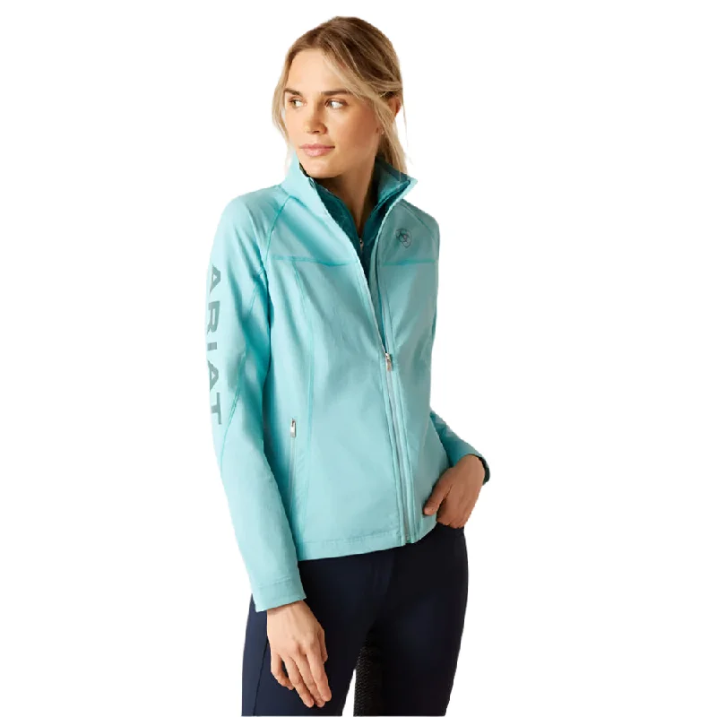 Ariat Ladies Agile Soft Shell Jacket Marine Blue- 10048851 Striped Jacket Polka Dot Jacket Floral Jacket