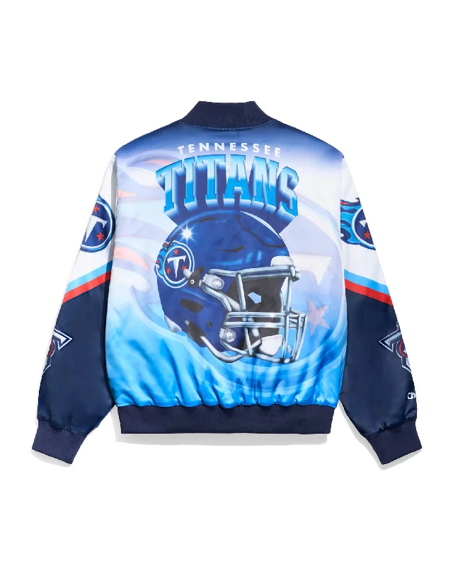 Tennessee Titans Helmet Fanimation Jacket Fitted Jacket Loose Jacket Oversized Jacket