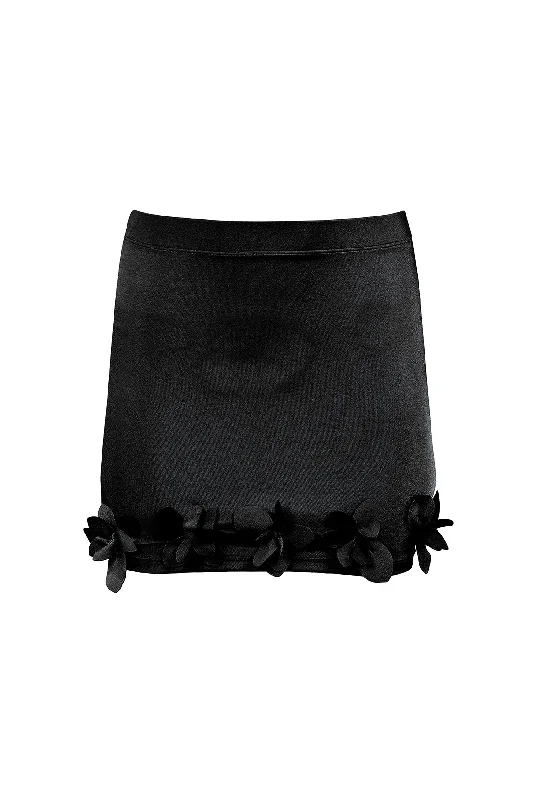 The Black Enigma Skirt a-line skirt cut