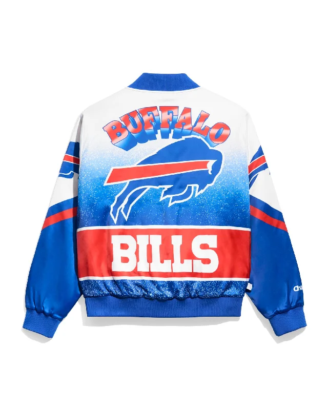 Buffalo Bills Logo Fanimation Jacket Wool Jacket Cashmere Jacket Tweed Jacket