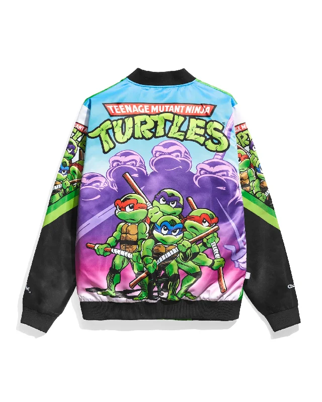 TMNT Adventures The Early Years Issue #71 Fanimation Satin Jacket Wool Jacket Cashmere Jacket Tweed Jacket