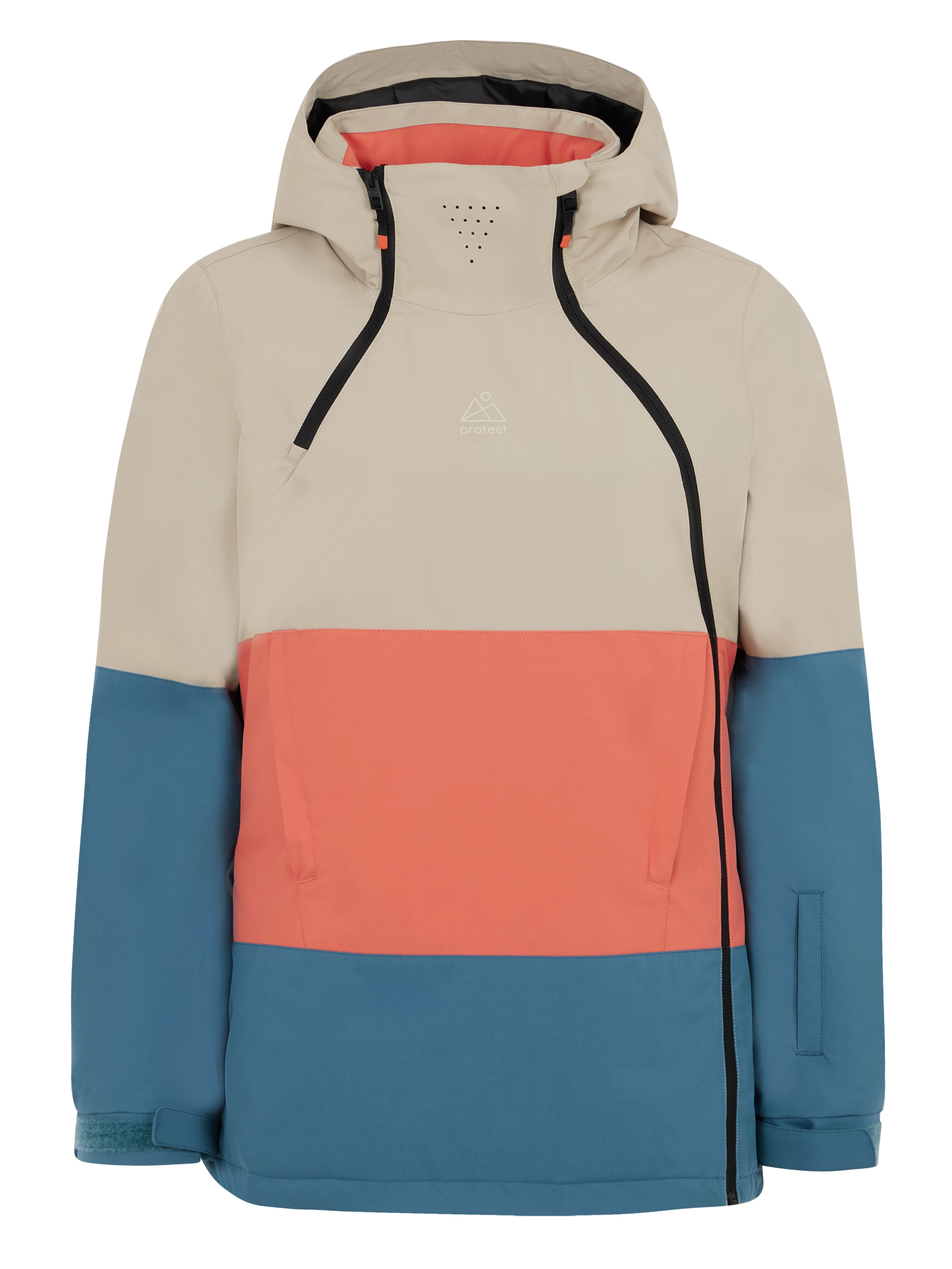 Protest Limi Jacket Womens Bamboo Beige Elasticated Jacket Padded Jacket Insulated Jacket