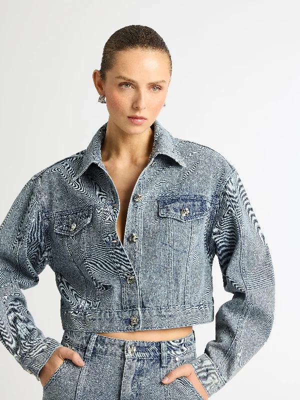 CHLOE JACKET Herringbone Jacket Houndstooth Jacket Plaid Jacket