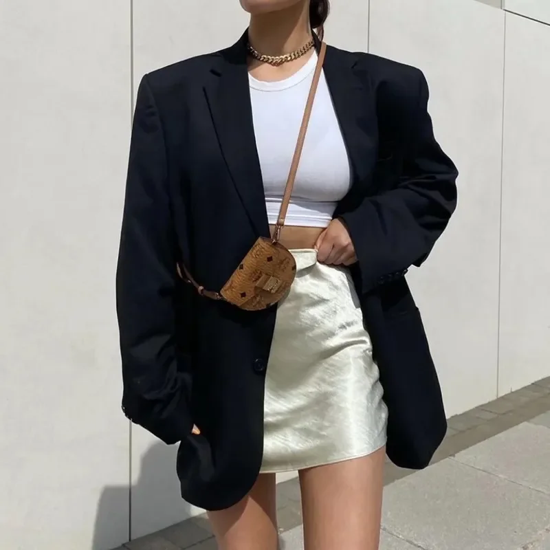 Women Casual Loose Long Sleeve Solid Color Blazer Jacket Chenille Fabric Brocade Fabric Lace Fabric
