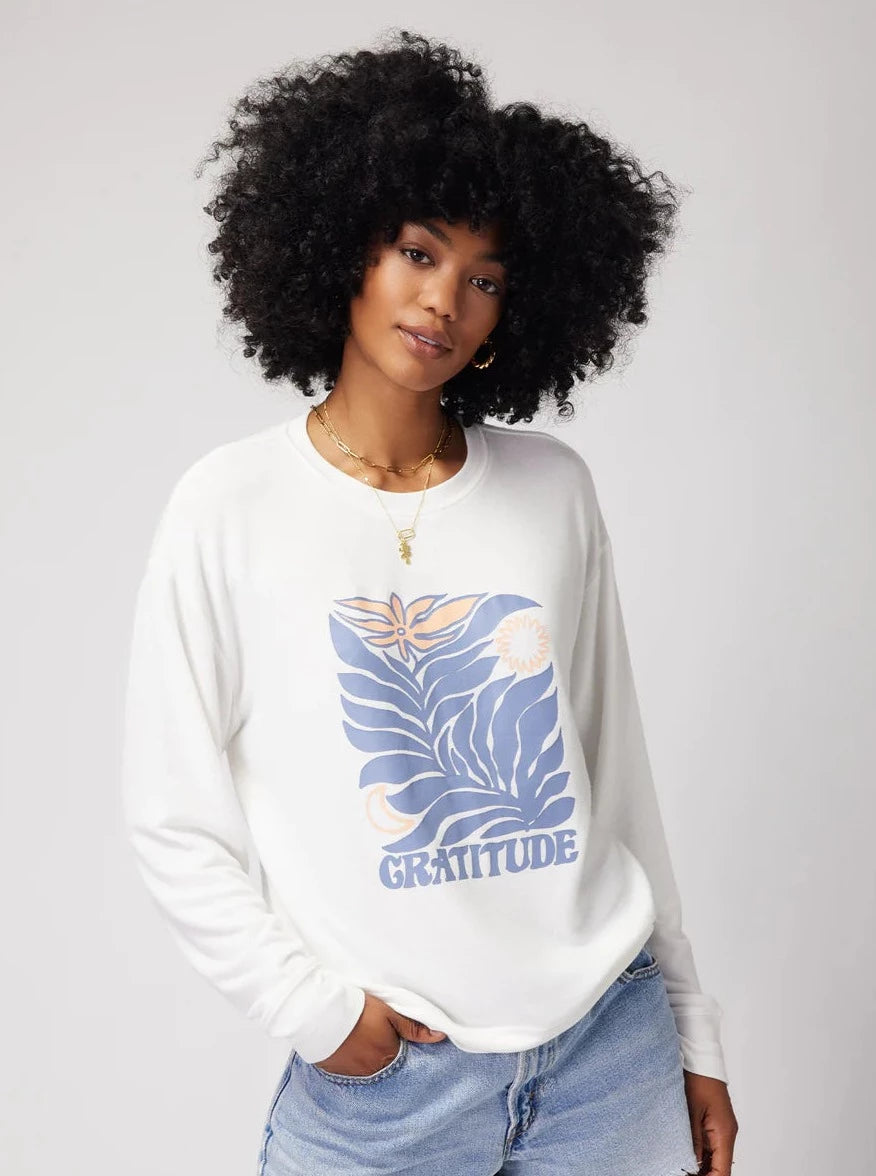 Gratitude | Savasana Sweater Stylish Fashionable Trendy