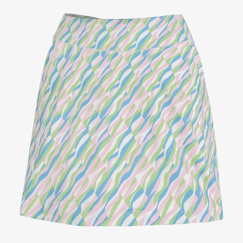 Marsha - Breathable golf skirt with inner shorts wrap skirt elegant
