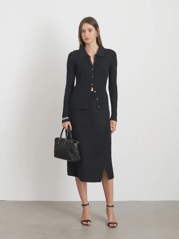 Parker Midi Skirt corduroy skirt cozy