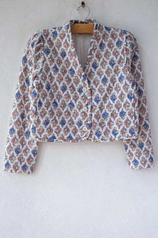 Ani Quilted Jacket Cardigan Sweater Pullover