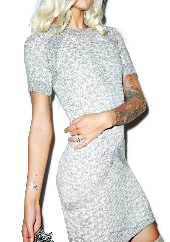 Bowie Sweater Dress Spandex Rayon Corduroy