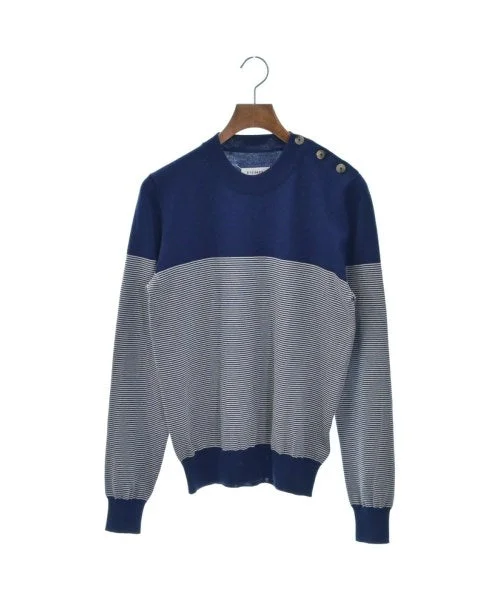 Maison Margiela Sweaters Mesh Sweater Canvas Denim