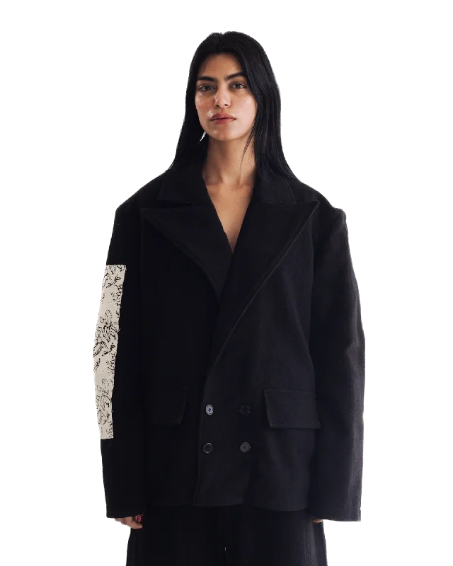 "ISHQ" HANDWOVEN JACKET Quilted Jacket Puffer Jacket Insulated Jacket