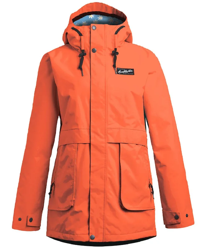 Airblaster Nicolette Jacket Womens Poppie Fleece Jacket Down Jacket Feather Jacket