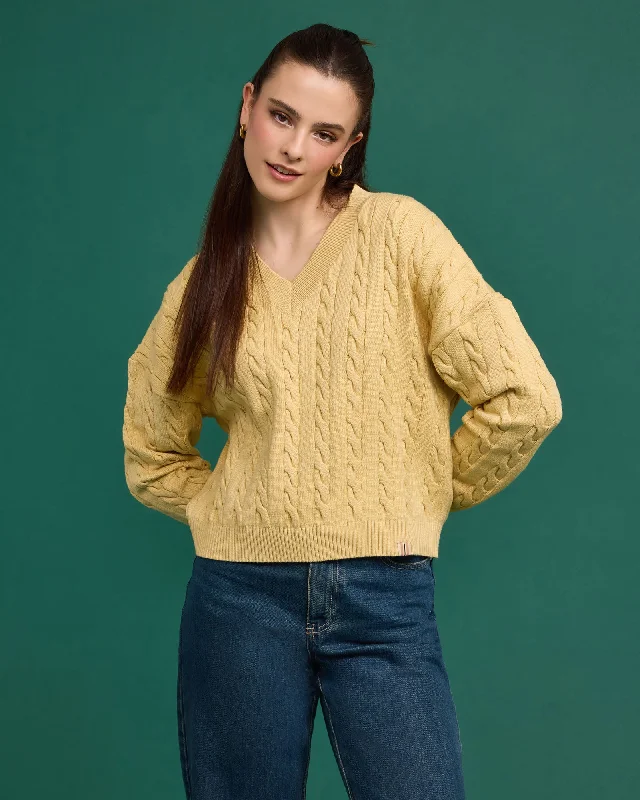 Women's Baseline Chunky Sweater Anti-Pilling Anti-Shrink Durable