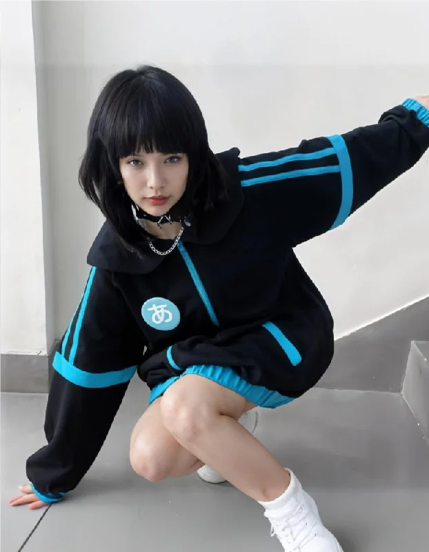 Y2K Frutiger Aero Sweatshirt Jacket Print Jacket Jacquard Jacket Embroidered Jacket