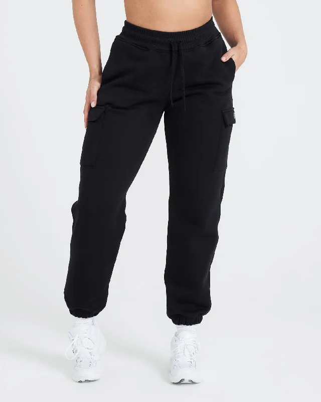 All Day Cargo Jogger | Black