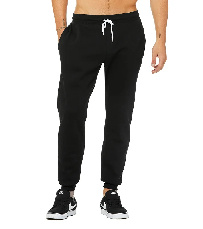 Bella + Canvas Unisex Jogger Sweatpants Black