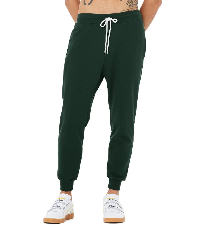 Bella + Canvas Unisex Jogger Sweatpants Forest