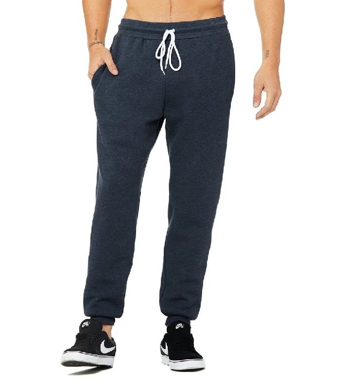 Bella + Canvas Unisex Jogger Sweatpants Heather Navy