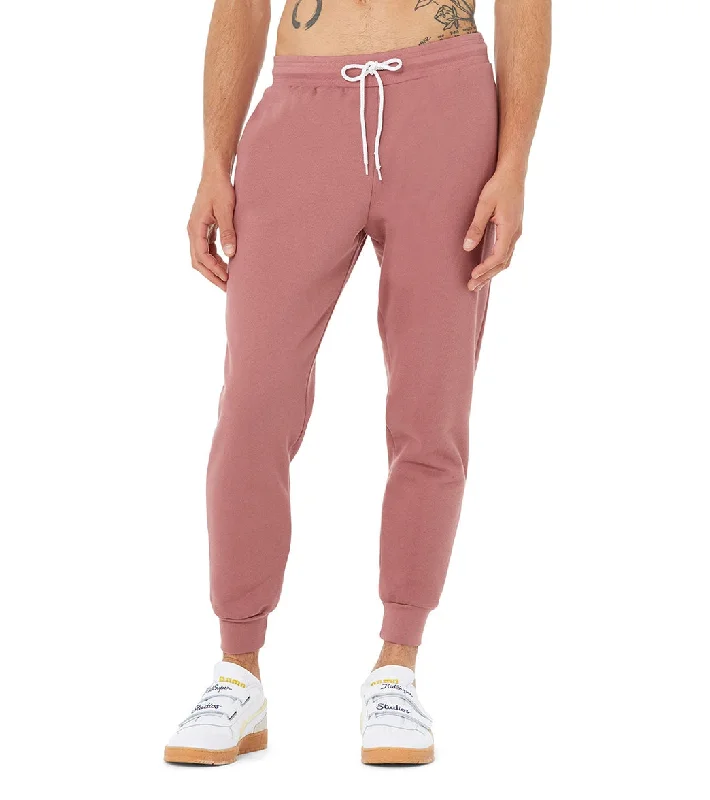 Bella + Canvas Unisex Jogger Sweatpants Mauve