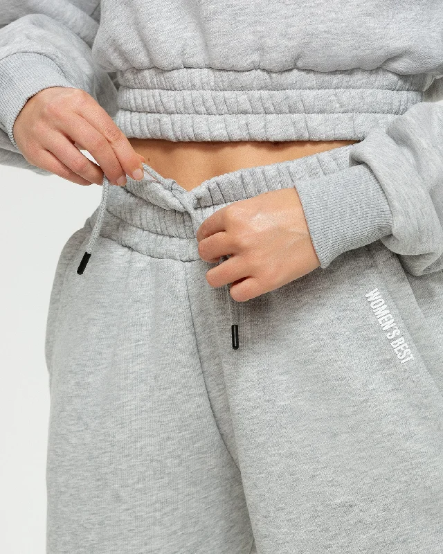 Comfort Joggers | Silver Grey Marl