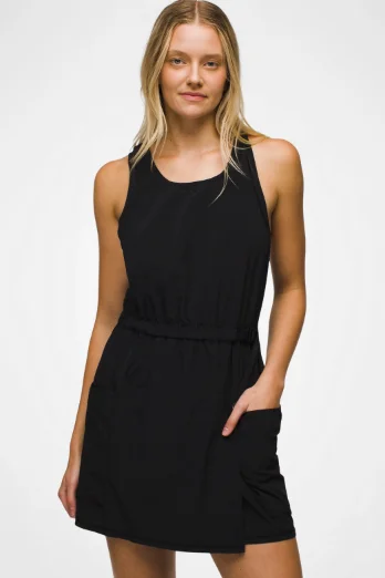 RAILAY POCKET DRESS BLACK