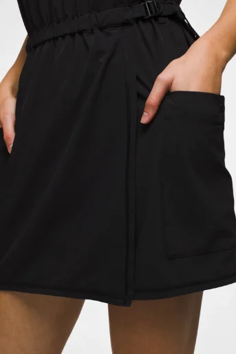 RAILAY POCKET DRESS BLACK