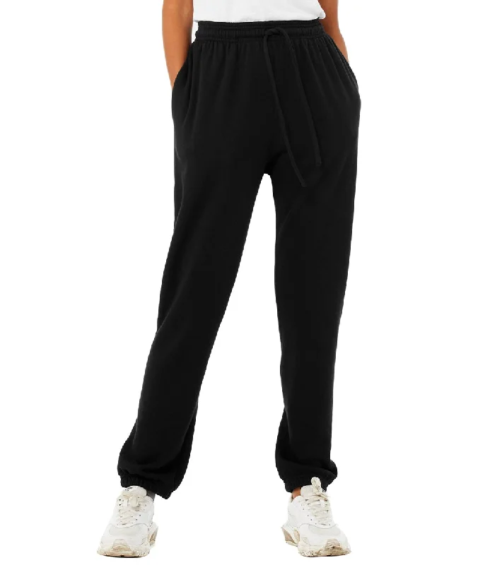 Bella + Canvas Fleece Sweatpants Black