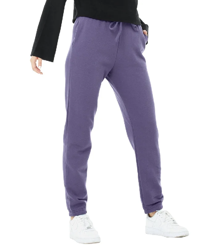 Bella + Canvas Fleece Sweatpants Wisteria