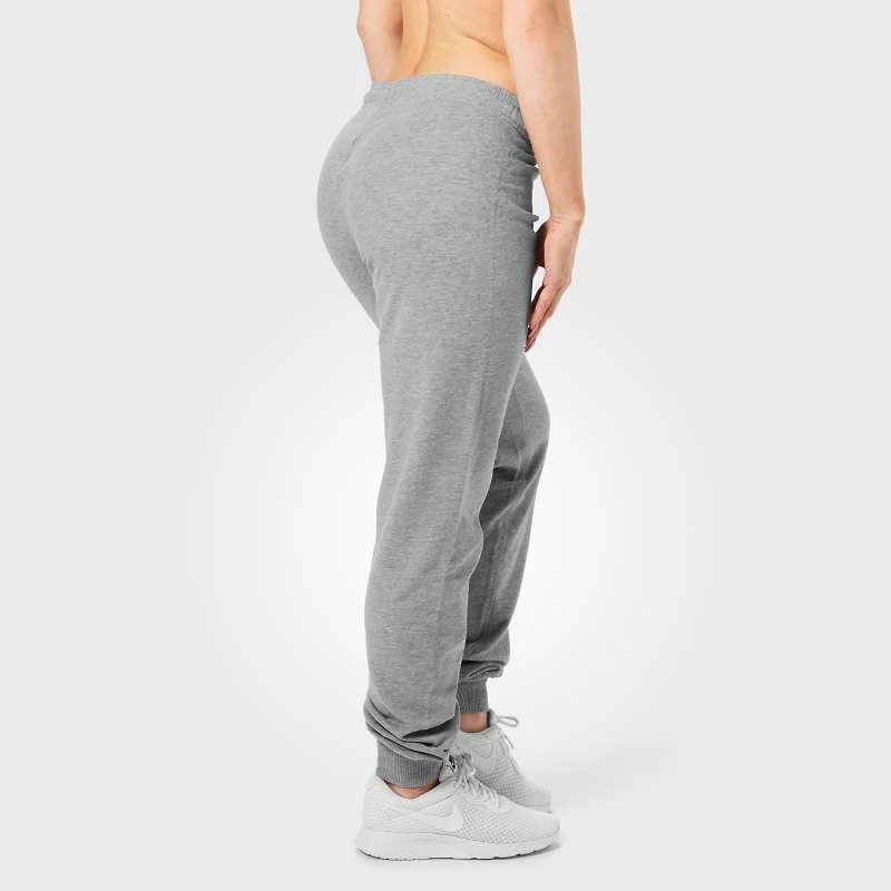 Better Bodies Slim Sweatpant - Grey Melange