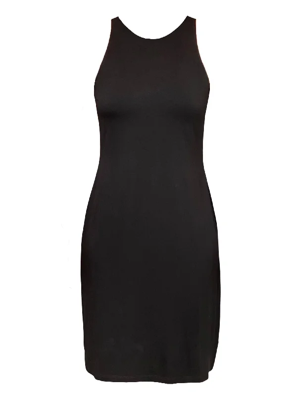 Dani high neck sleeveless dress