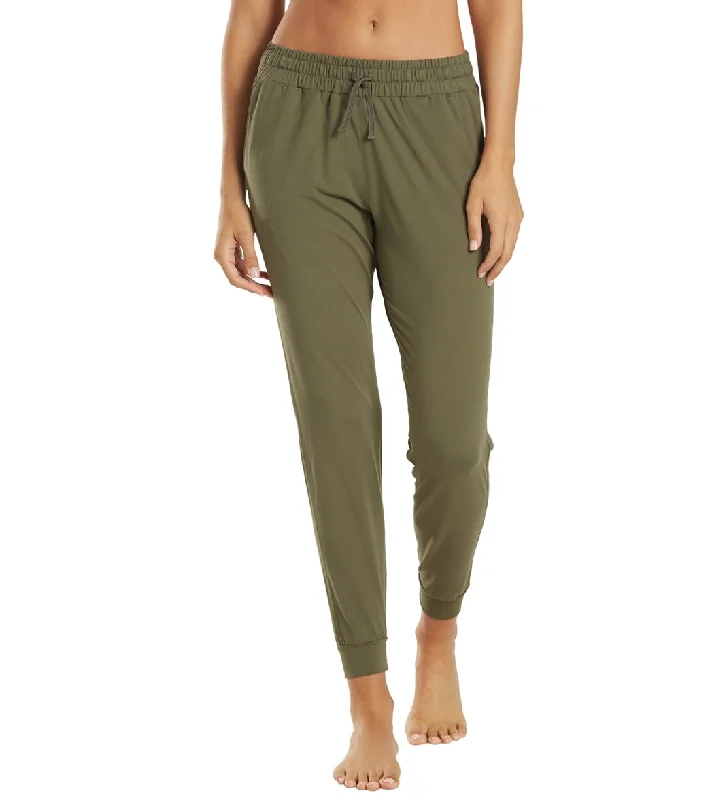 Everyday Yoga Motion Solid Performance Jogger Dark Olive