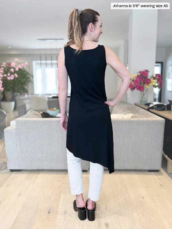 Mariska asymmetrical tunic dress