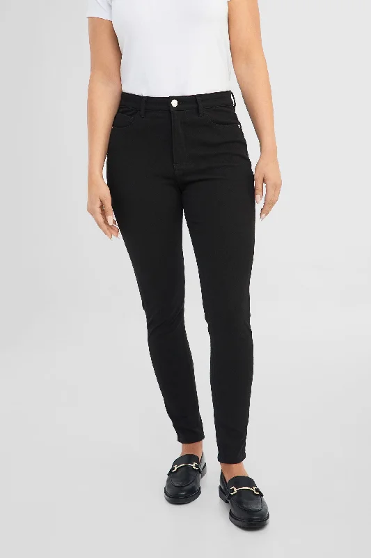 Pantalon à enfiler en twill - Femme