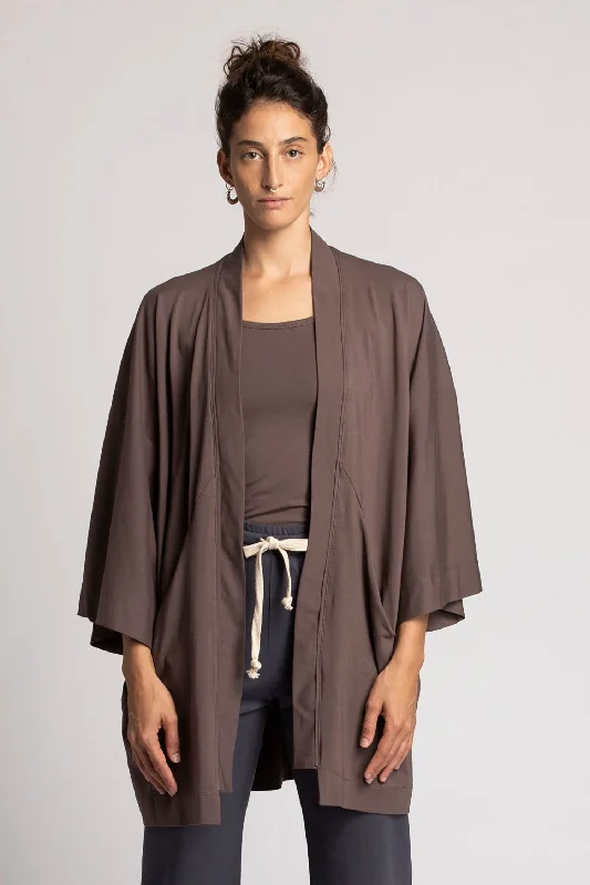 Soft Modal Lounge Kimono Cardigan