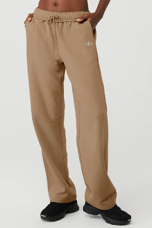 Accolade Straight Leg Sweatpant - Gravel